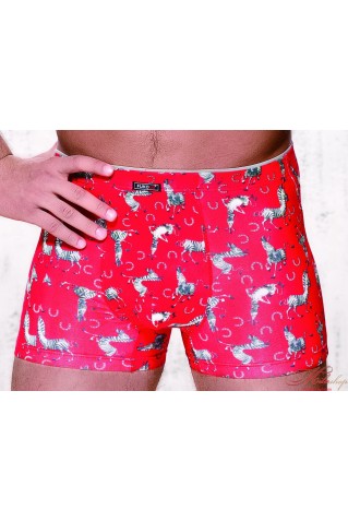 Молодежные трусы-боксеры из хлопка Fuko Ub 7831